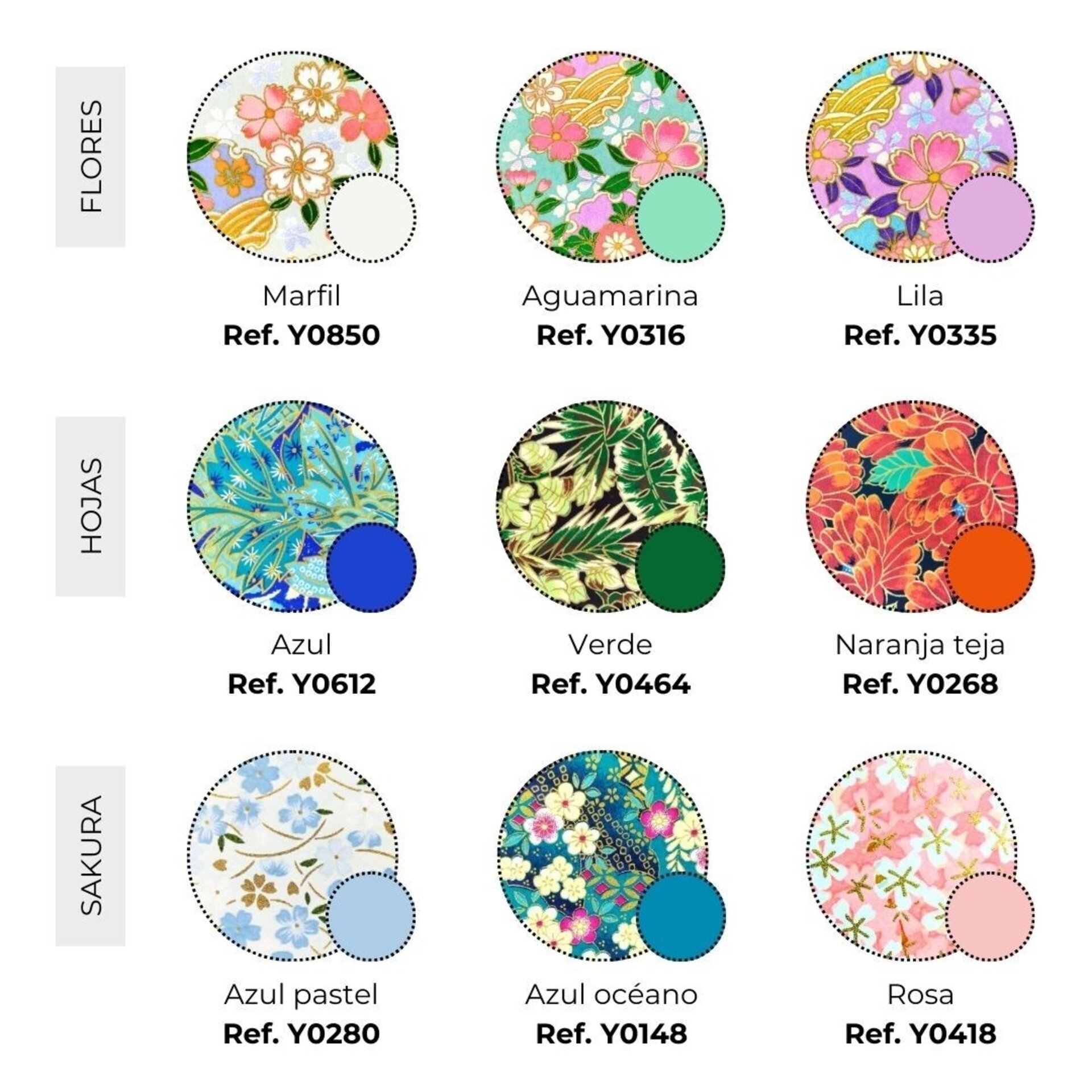 MEISSA | Pendientes grandes de aro con círculos combinables de papel - 5